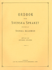 Ortodox - Oövning
