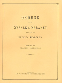 Remanens - Riksdagsman