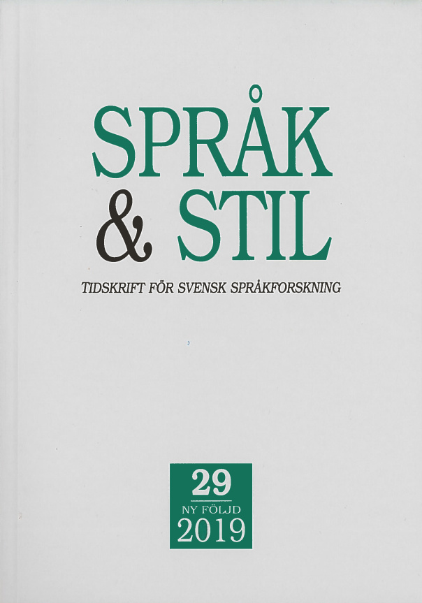 Språk och stil 29 2019