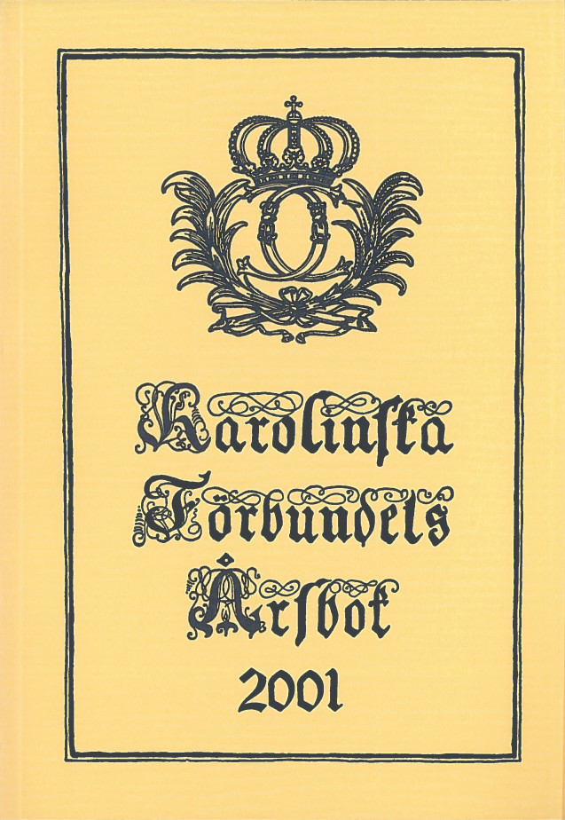 Karolinska förbundets årsbok 2001