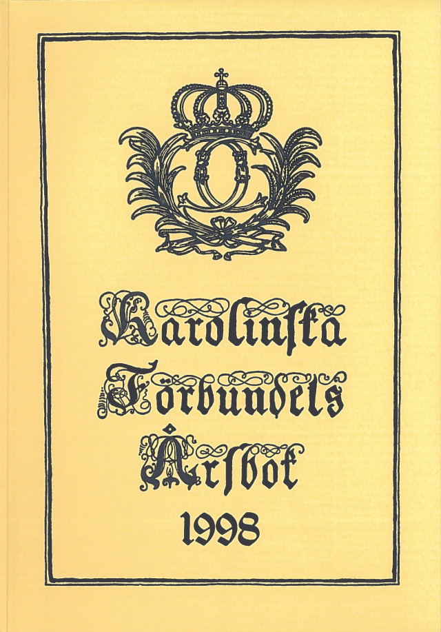 Karolinska förbundets årsbok 1998