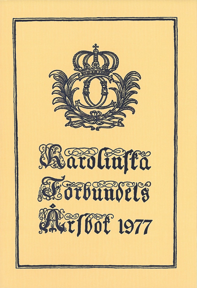 Karolinska förbundets årsbok 1977