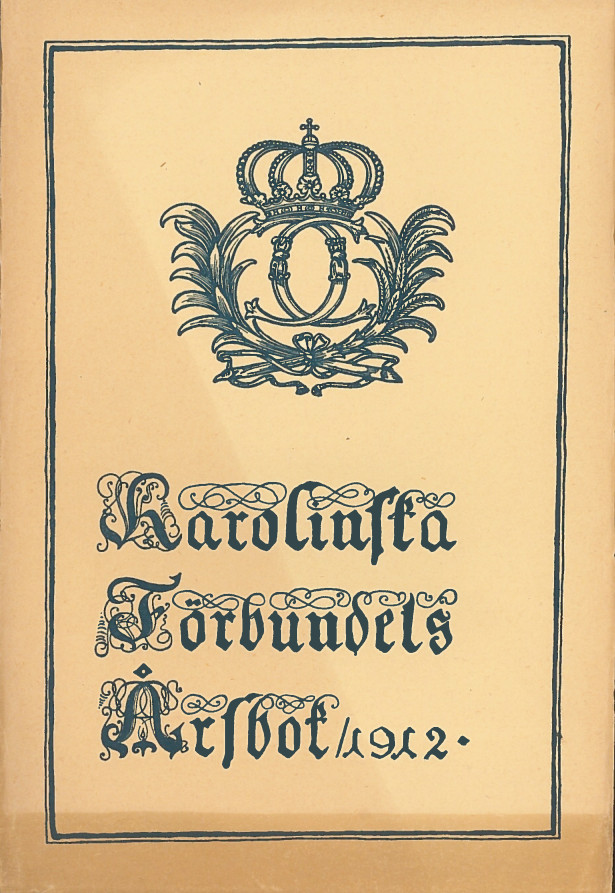 Karolinska förbundets årsbok 1912