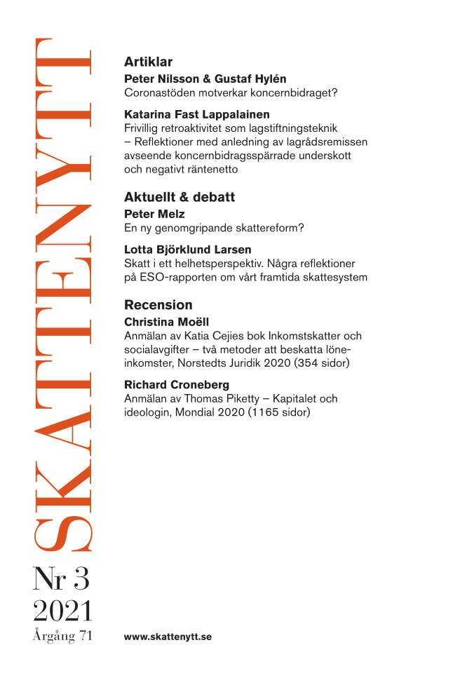 Skattenytt Nr 3 2021