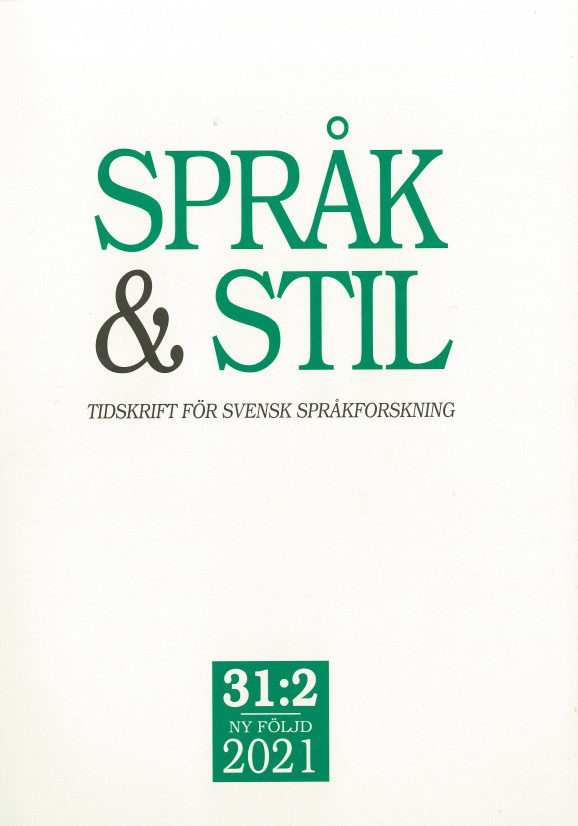 Språk och stil 31:2 2021