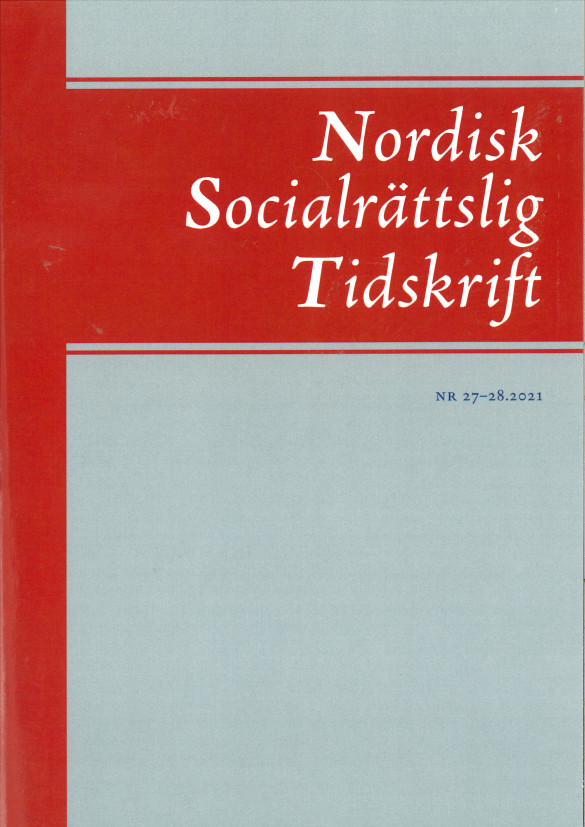 Nordisk Socialrättslig Tidskrift NR 27-28.2021