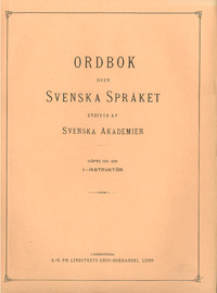I - Instruktör