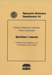 Sprickor i muren
