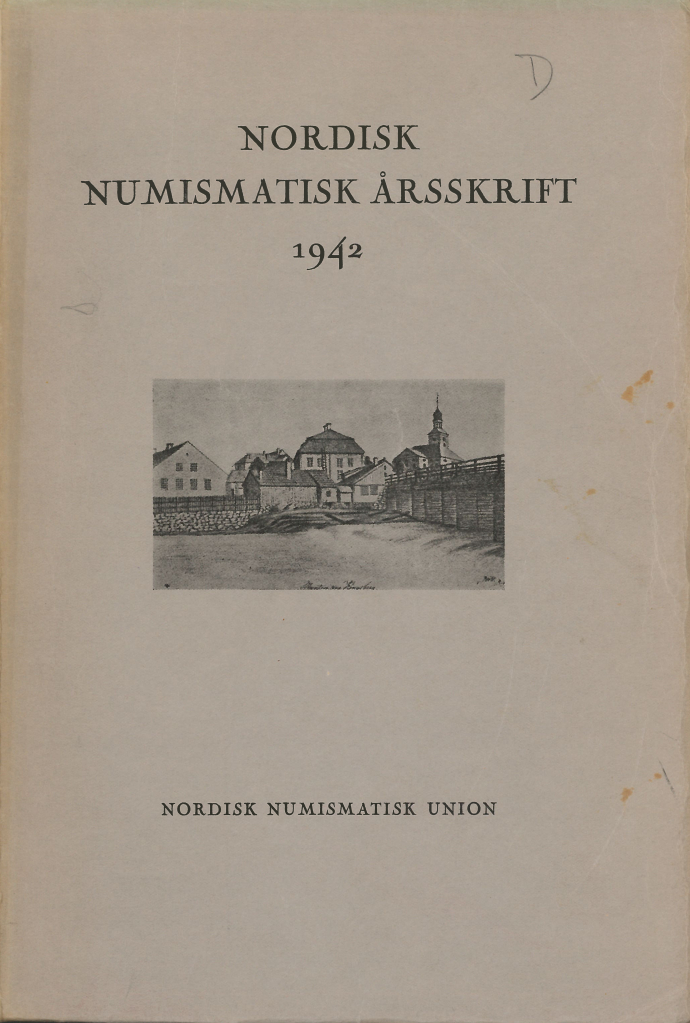 Nordisk Numismatisk Årsskrift 1942