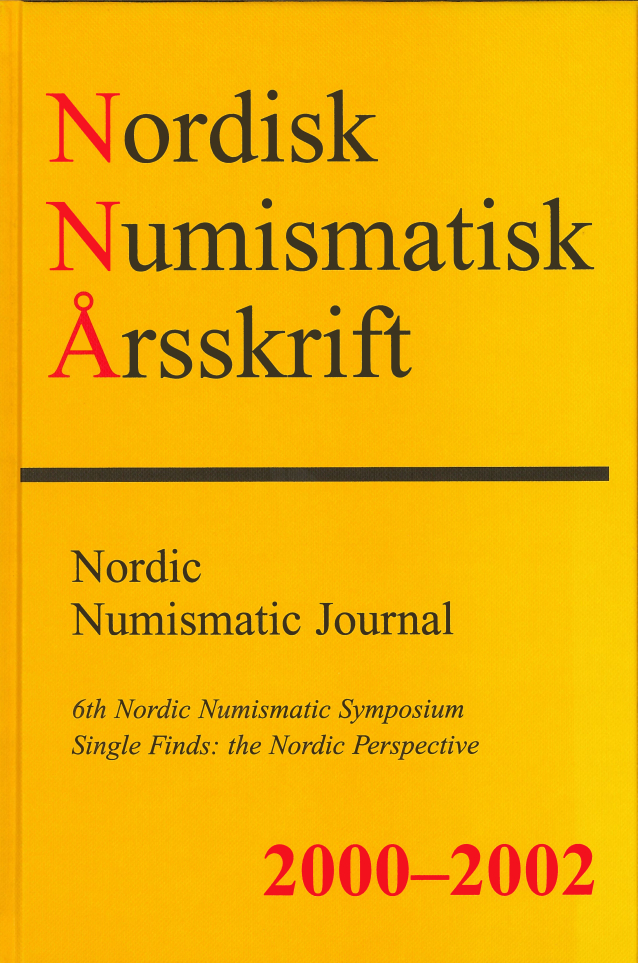 Nordisk Numismatisk Årsskrift 2000-2002