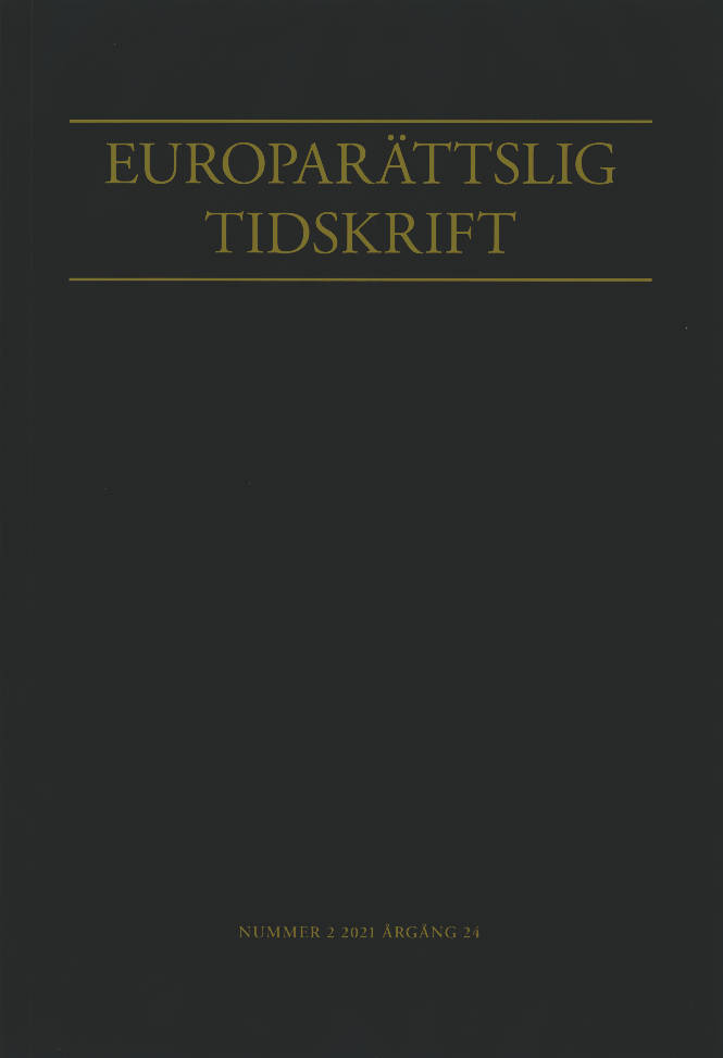 Europarättslig Tidskrift nr 2 2021