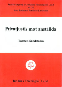 Privatjustis mot anställda