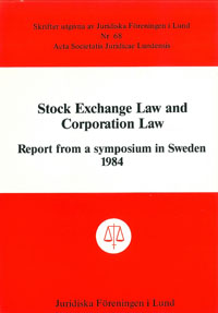 Stock Exchange Law and Corporation Law
