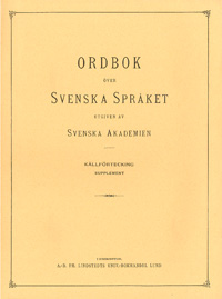 Källförteckning II