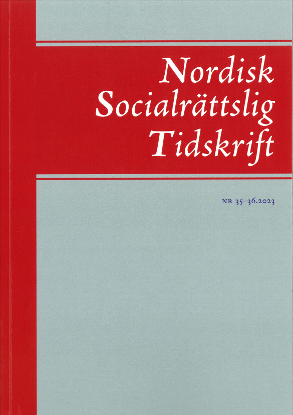 Nordisk Socialrättslig Tidskrift NR 35-36.2023