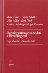 Regeringsrättens avgöranden i förvaltningsmål