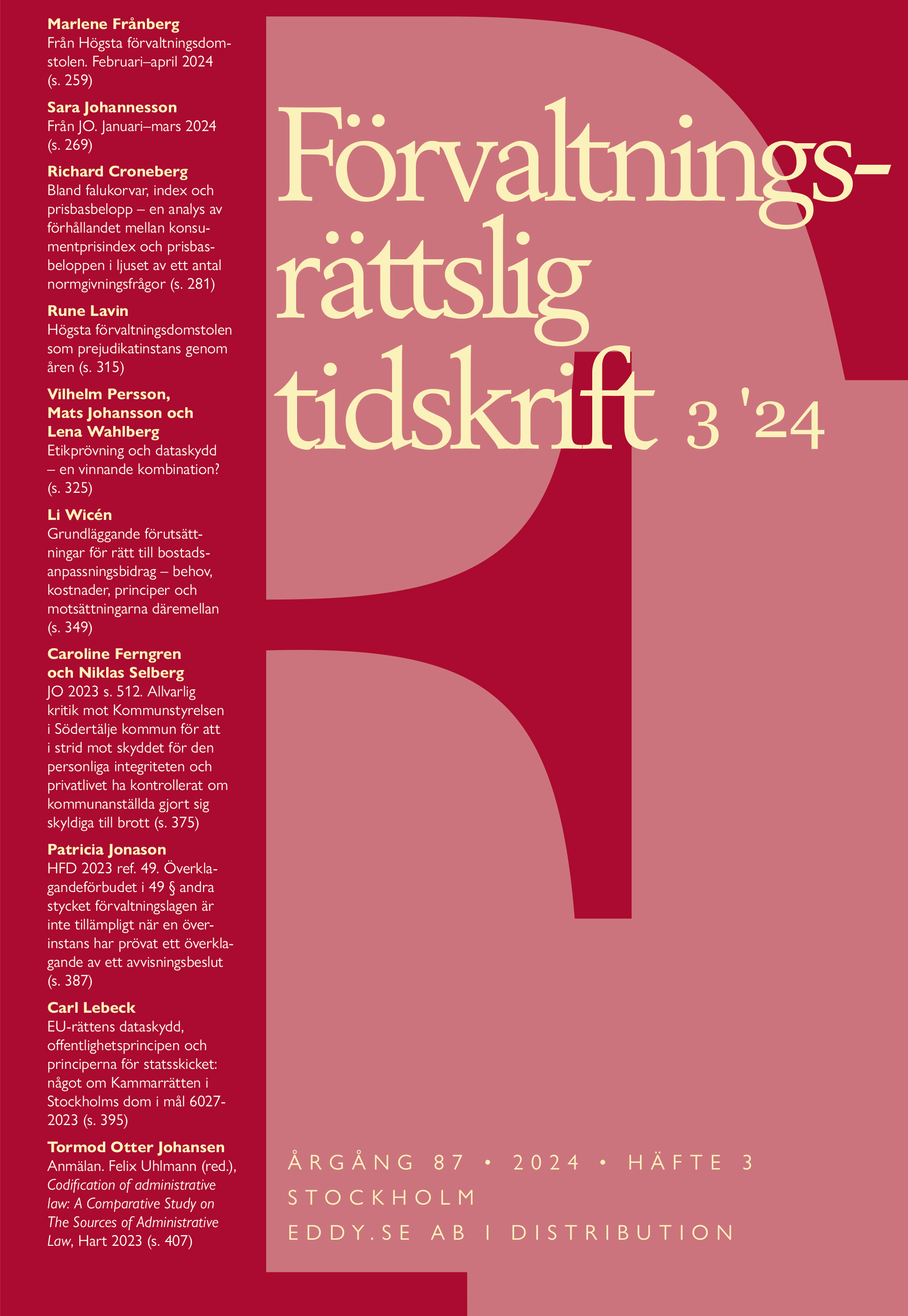Förvaltningsrättslig tidskrift 3 2024