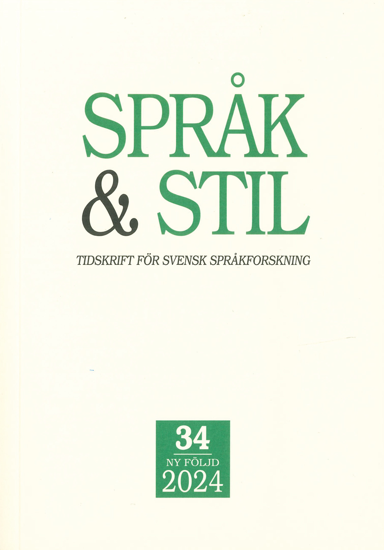 Språk och stil 34 2024