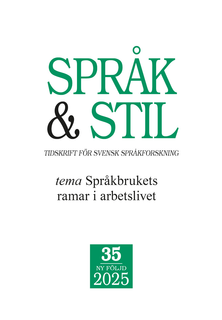 Språk och stil 35 2025